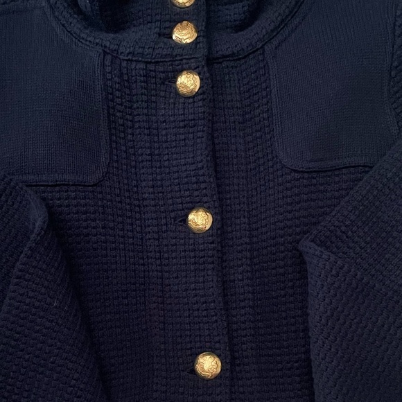 Lauren Ralph Lauren, green label button up cardigan. EUC - Picture 4 of 4